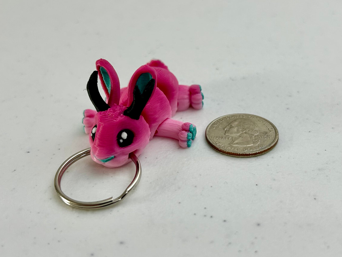 Jackalope Keychain