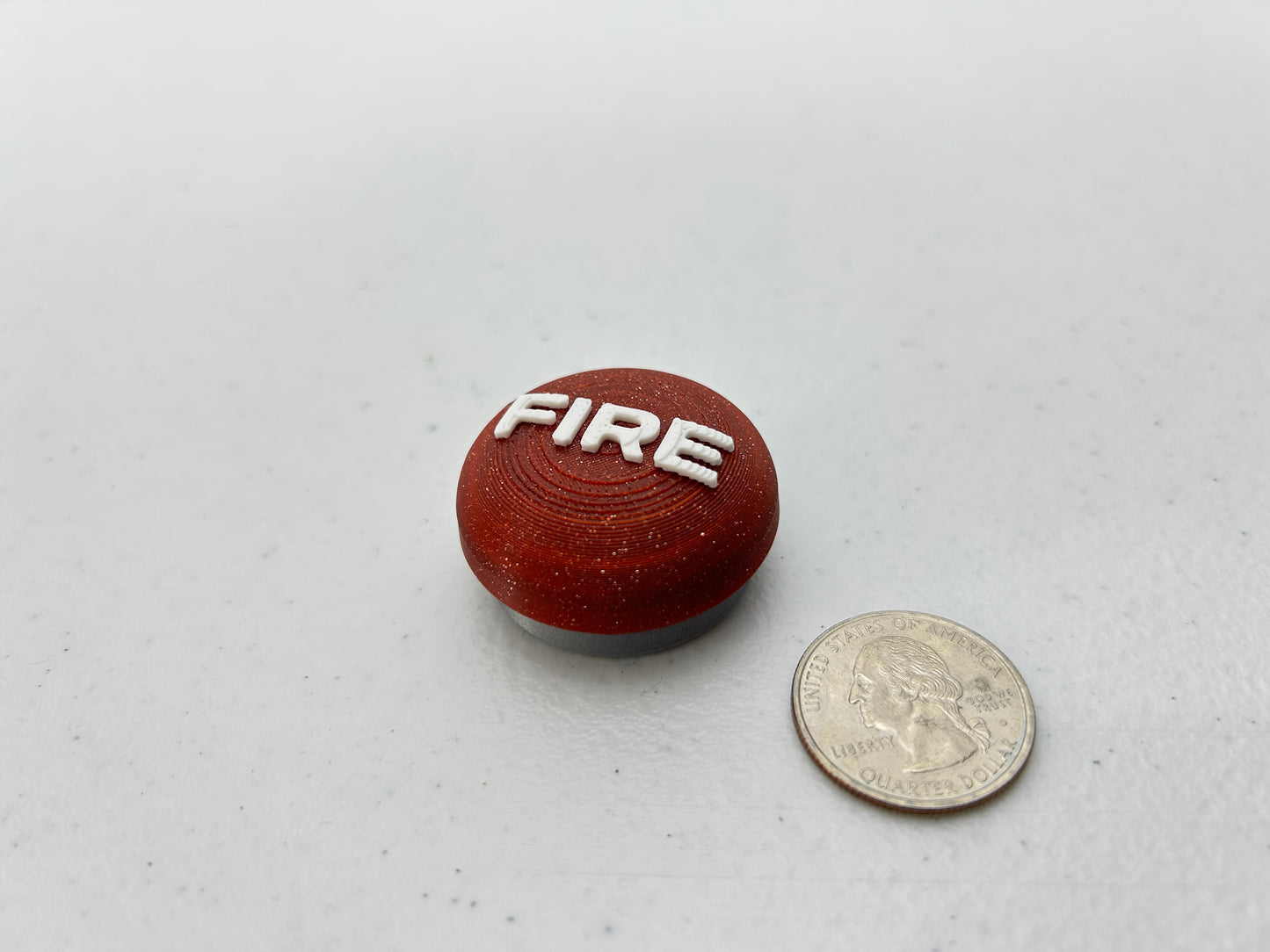 Fire Button Keycap Fidget Clicker