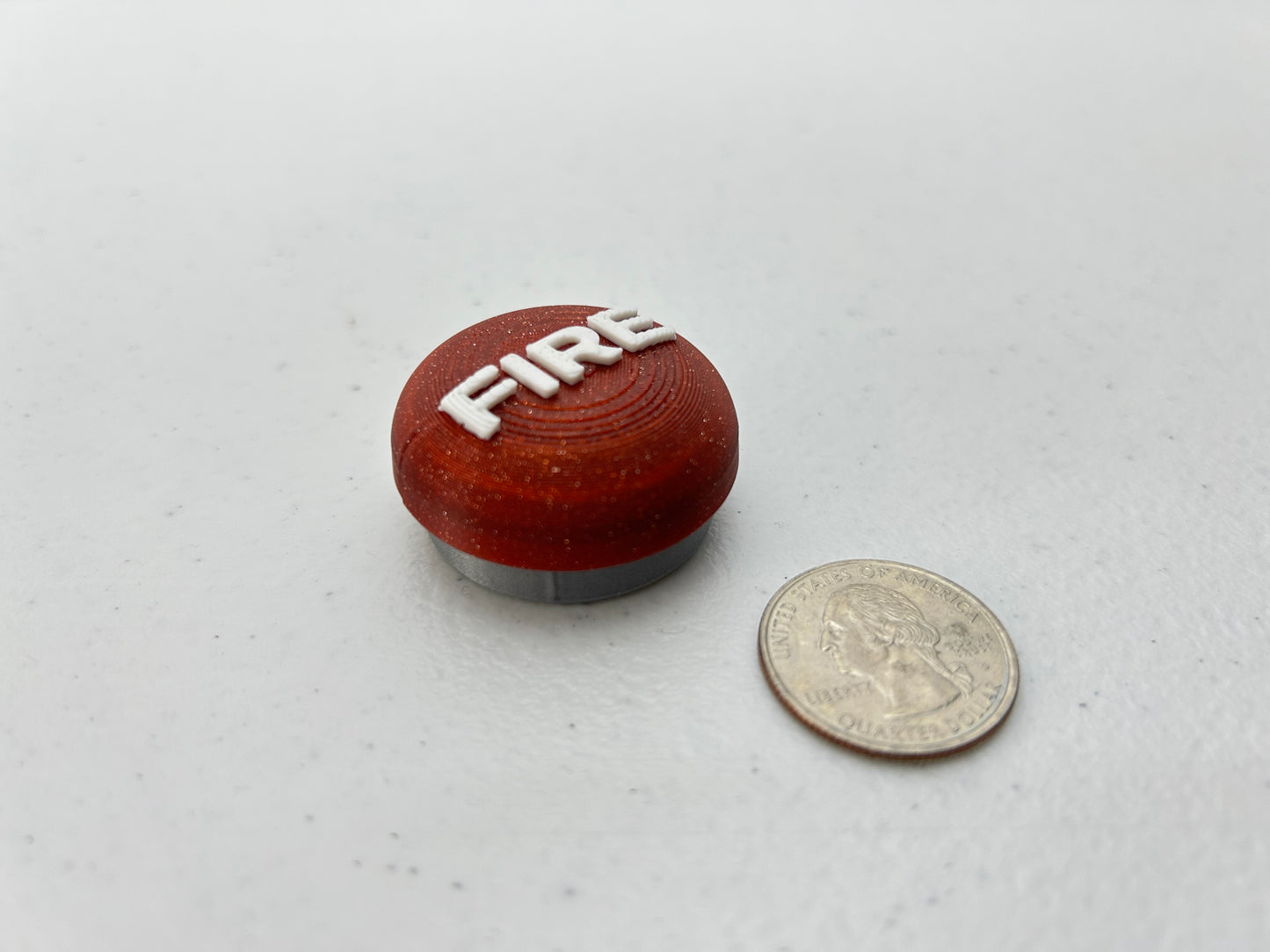 Fire Button Keycap Fidget Clicker