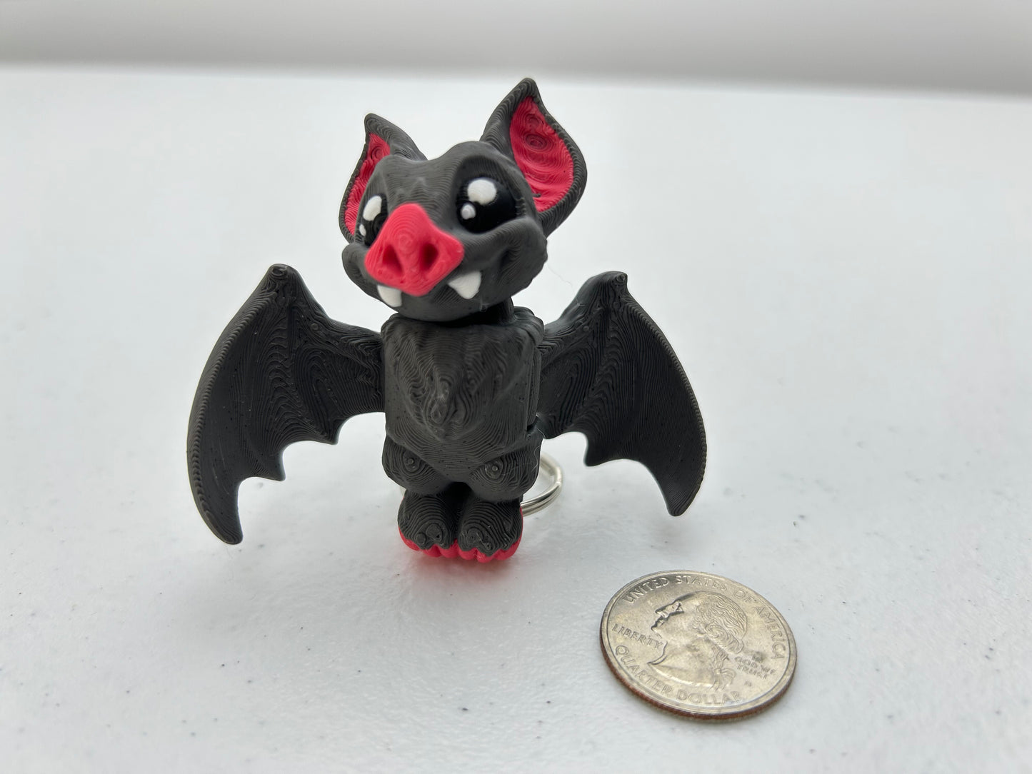 Vampire Bat Keychain