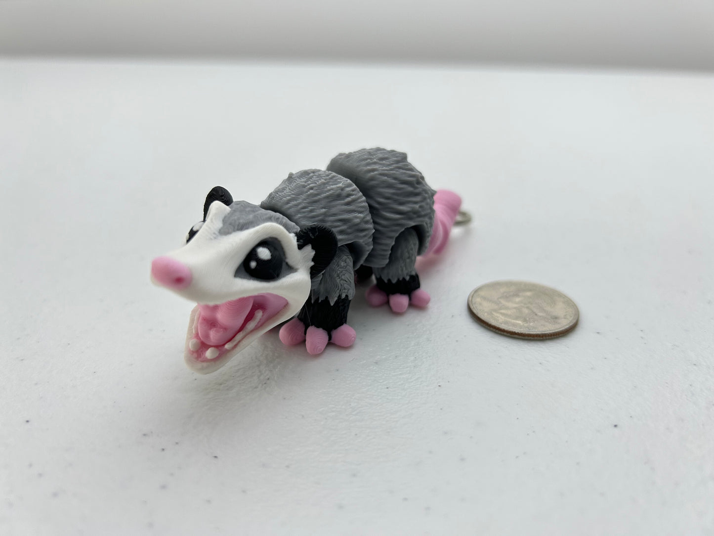 Opossum Keychain
