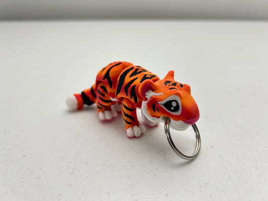 Tiger Keychain