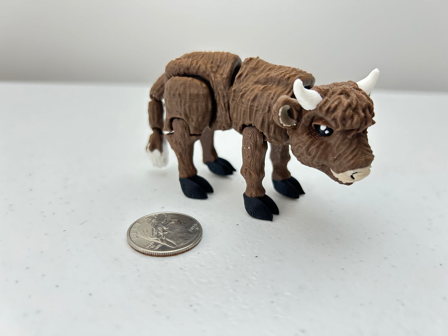 Highland Cow Keychain
