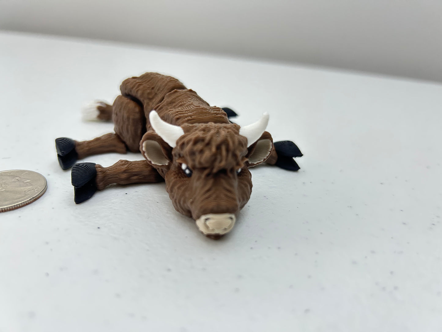 Highland Cow Keychain