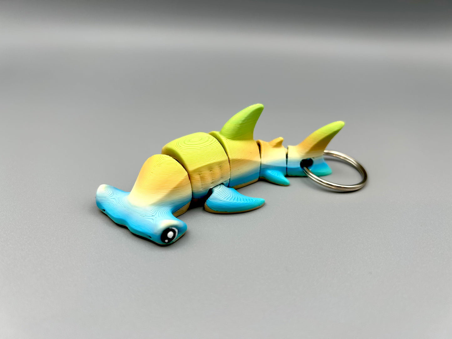 Hammerhead Shark Keychain