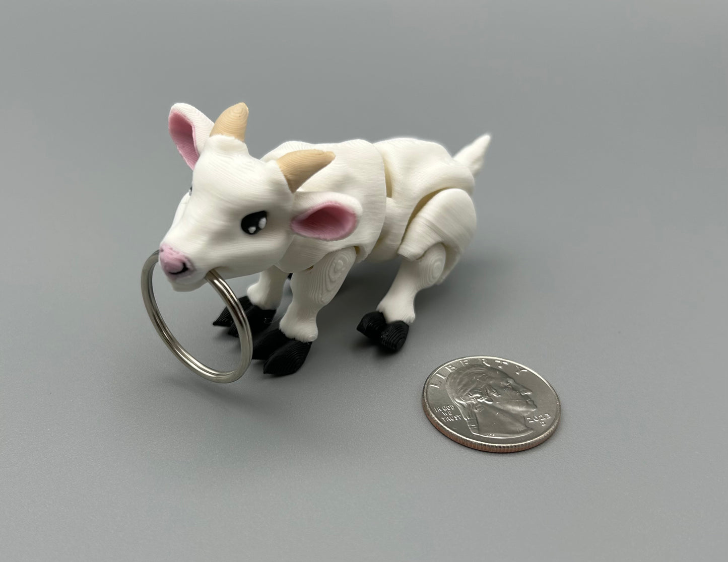 Goat Keychain