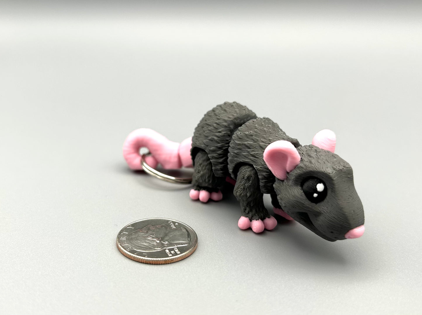 Rat Keychain