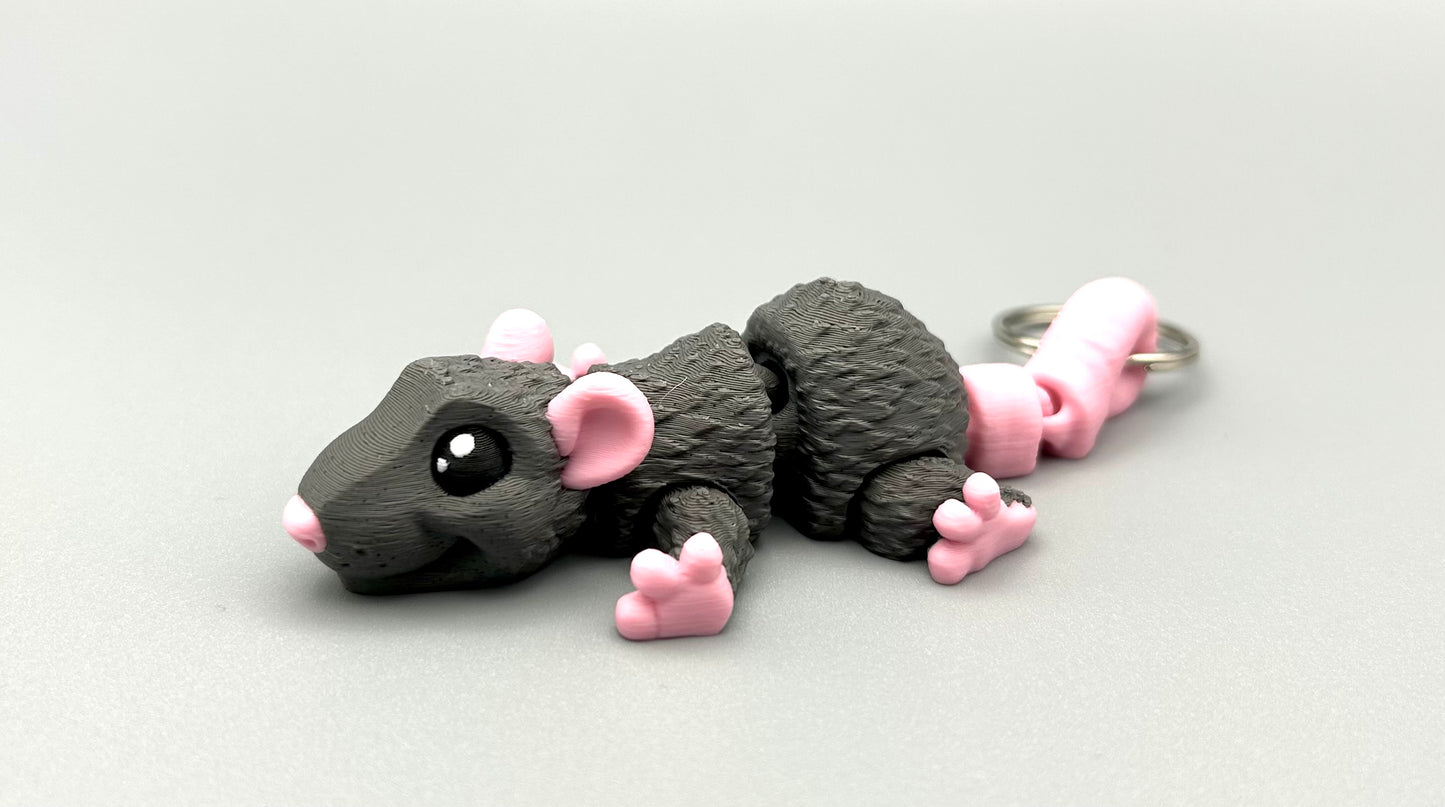 Rat Keychain
