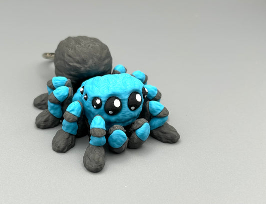 Magnetic Tarantula Spider Keychain