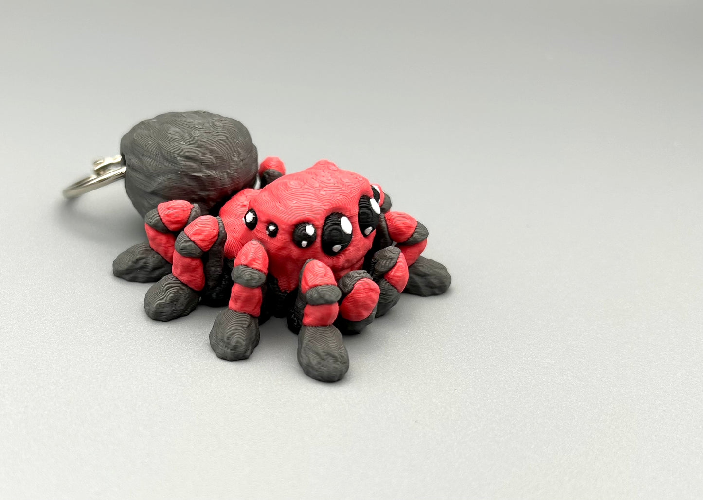 Magnetic Tarantula Spider Keychain