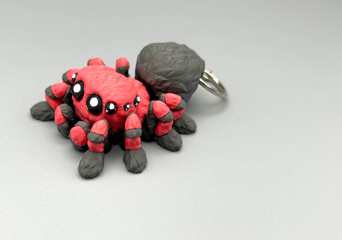 Magnetic Tarantula Spider Keychain