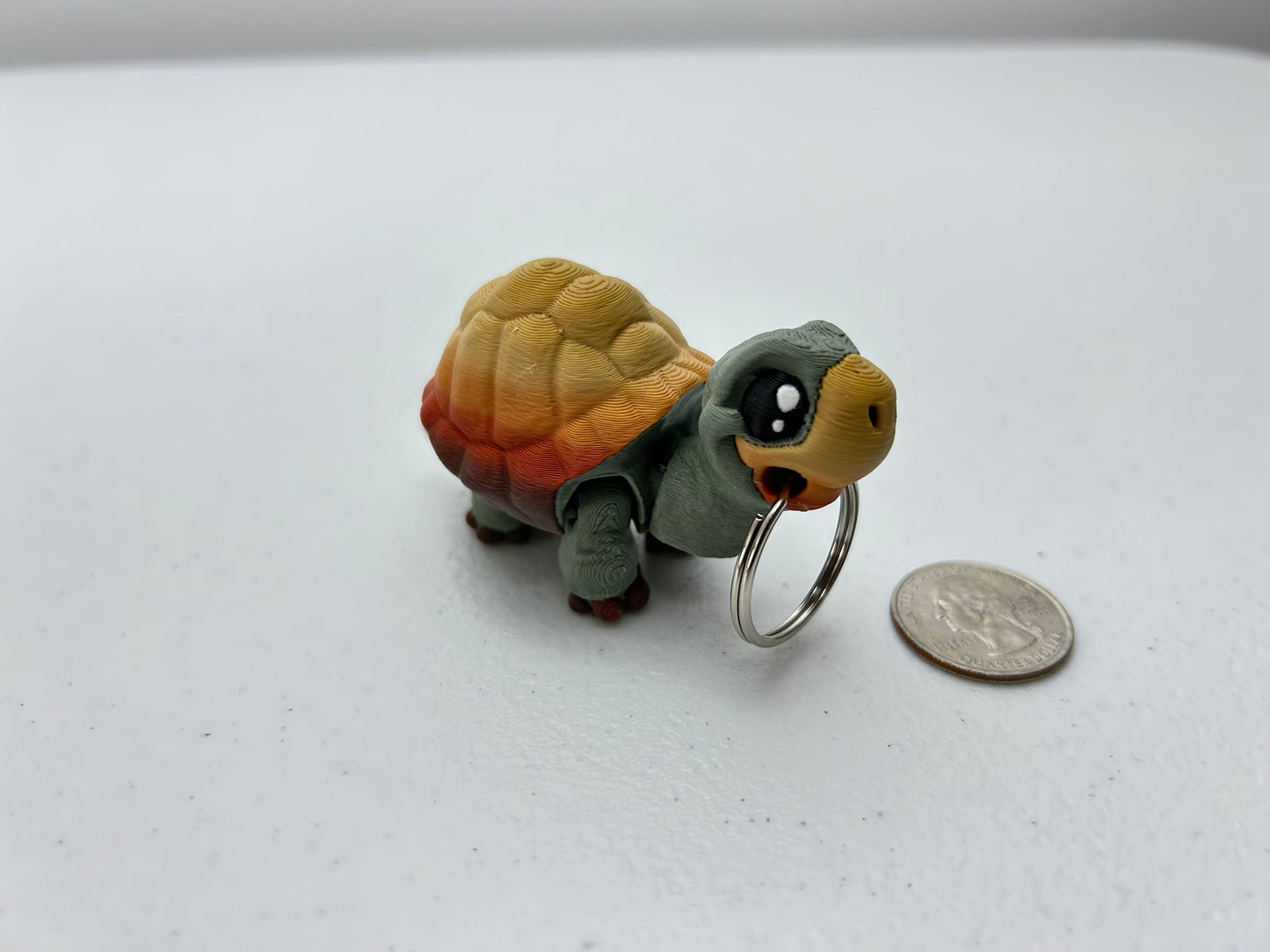 Tortoise Keychain
