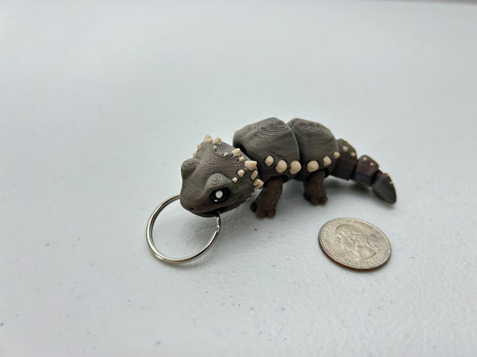 Bearded Lizard Keychain