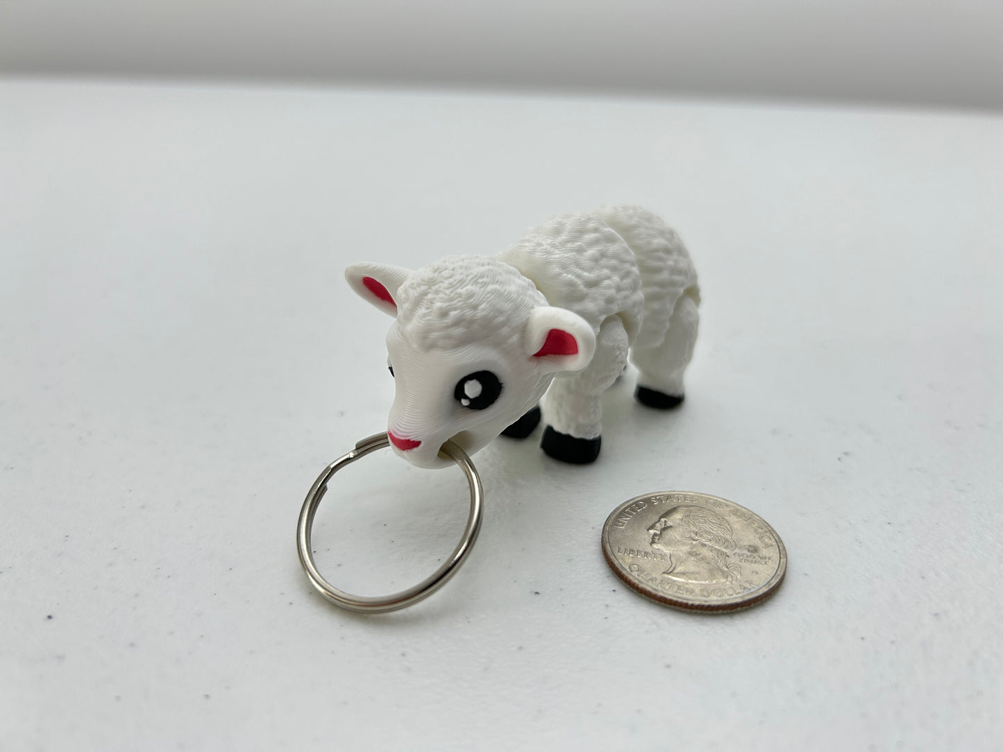 Sheep Keychain