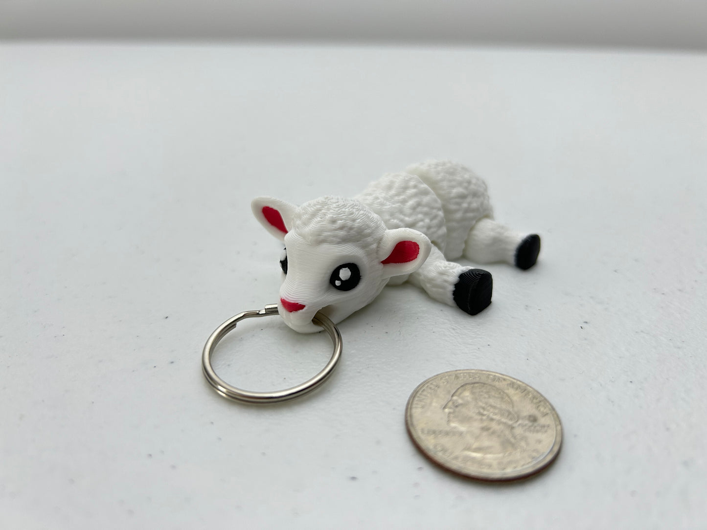 Sheep Keychain