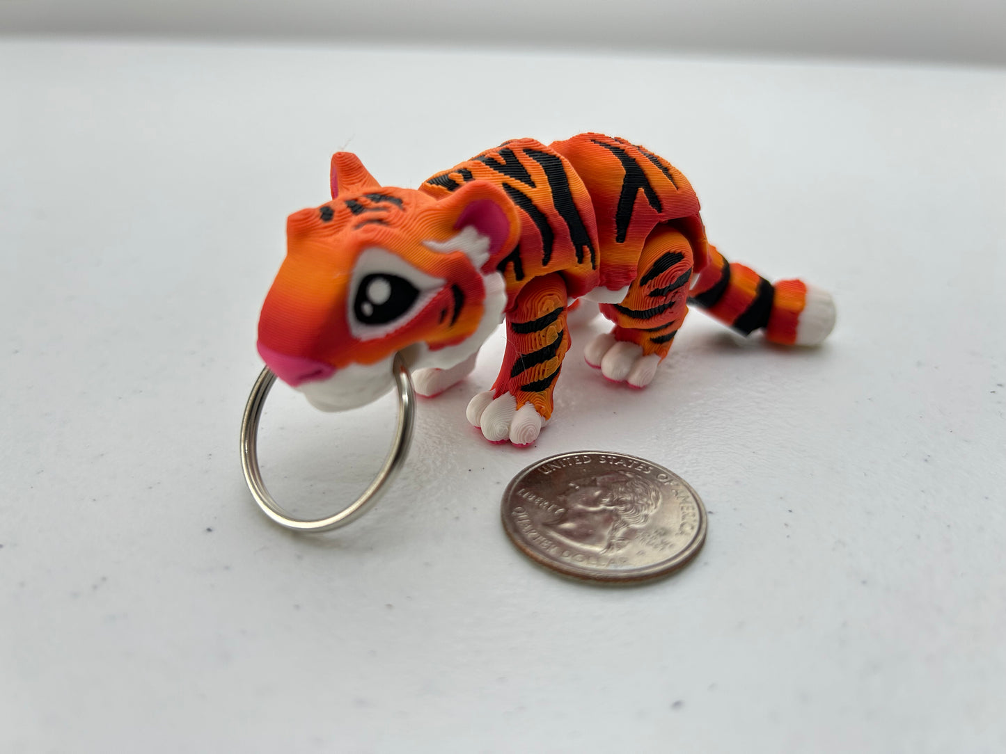 Tiger Keychain