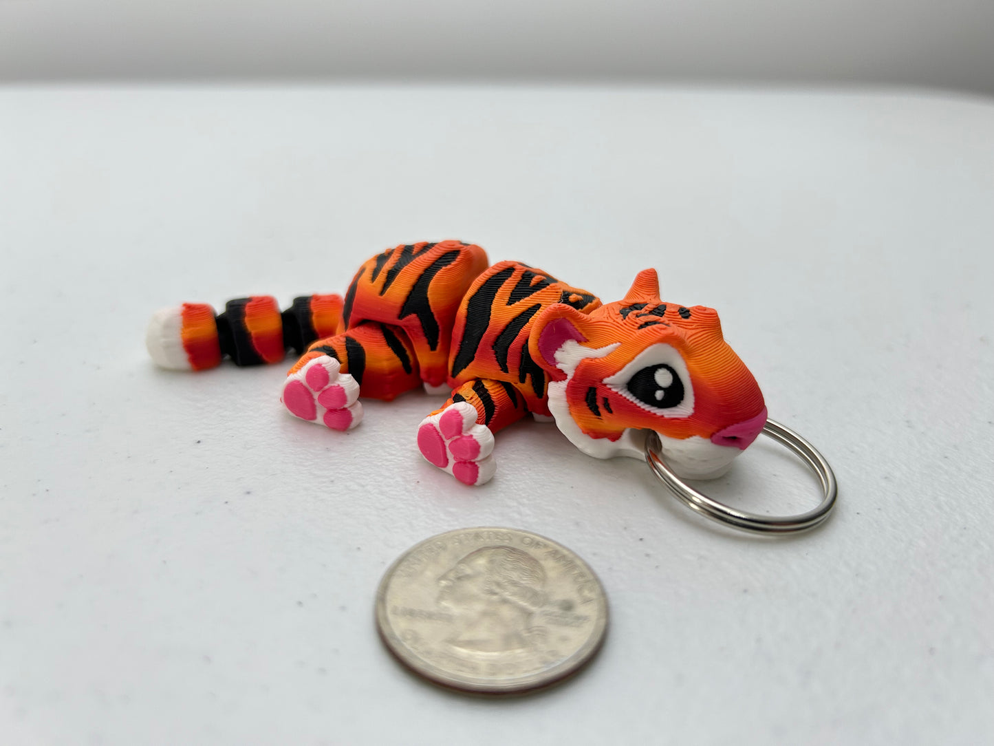Tiger Keychain