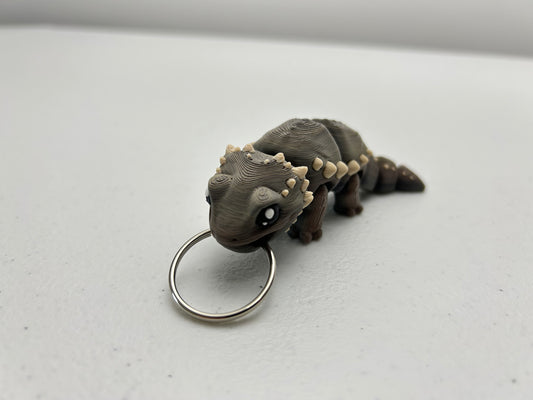 Bearded Lizard Keychain