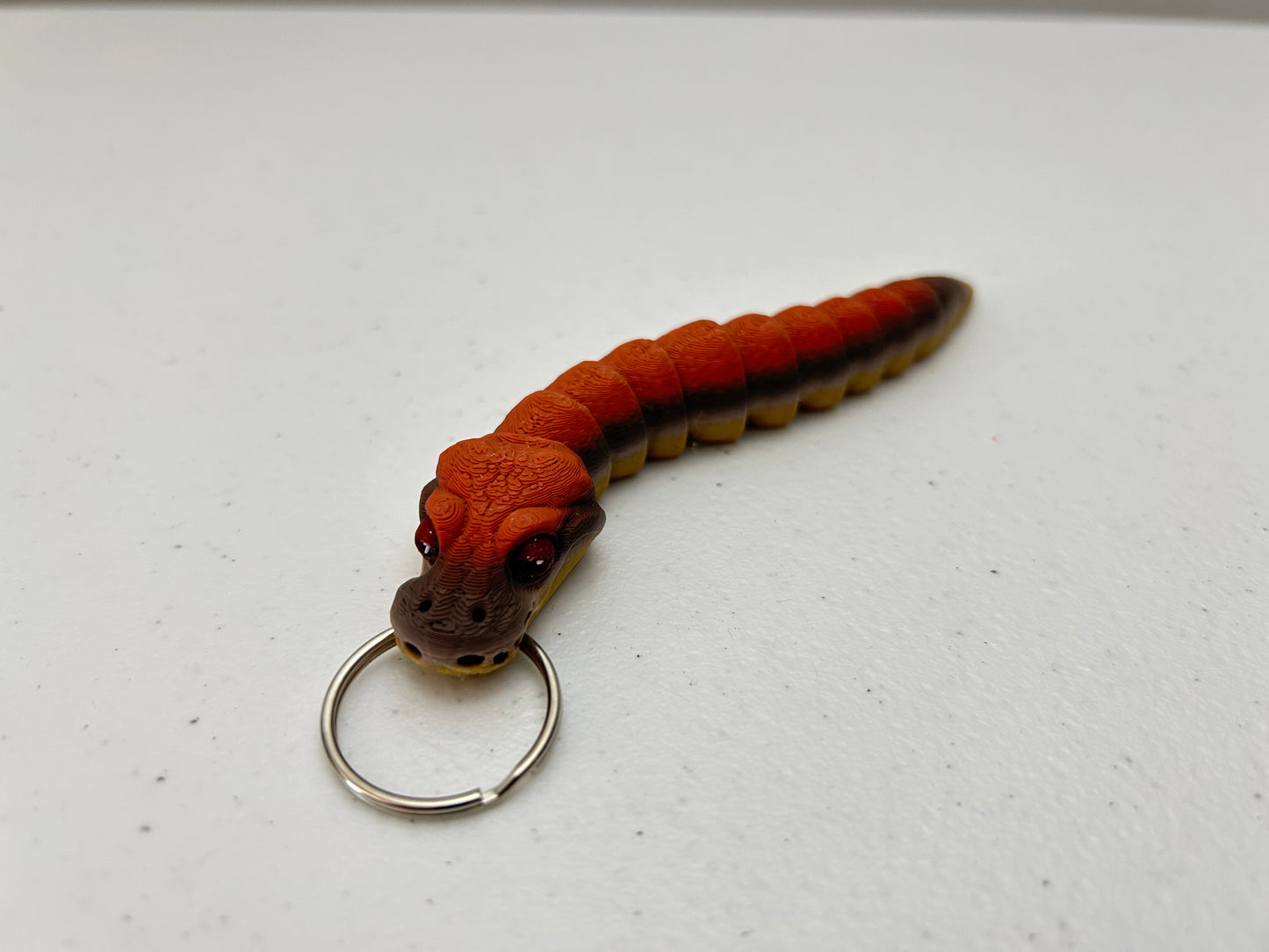 Ball Python Keychain