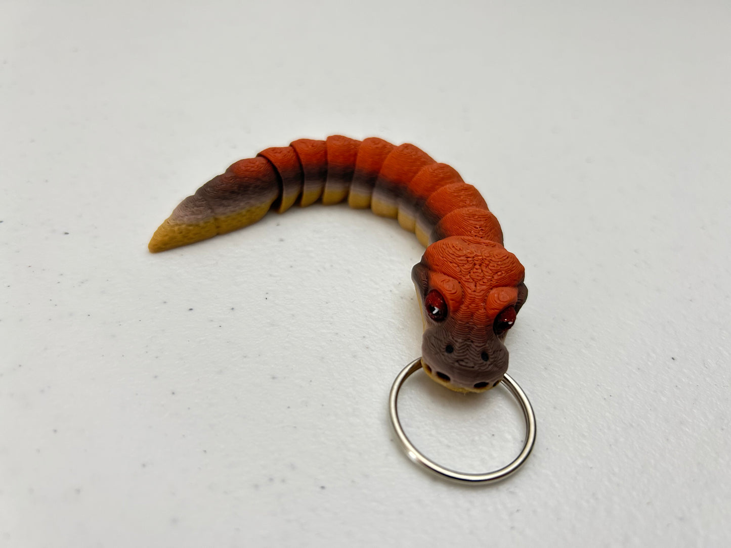 Ball Python Keychain