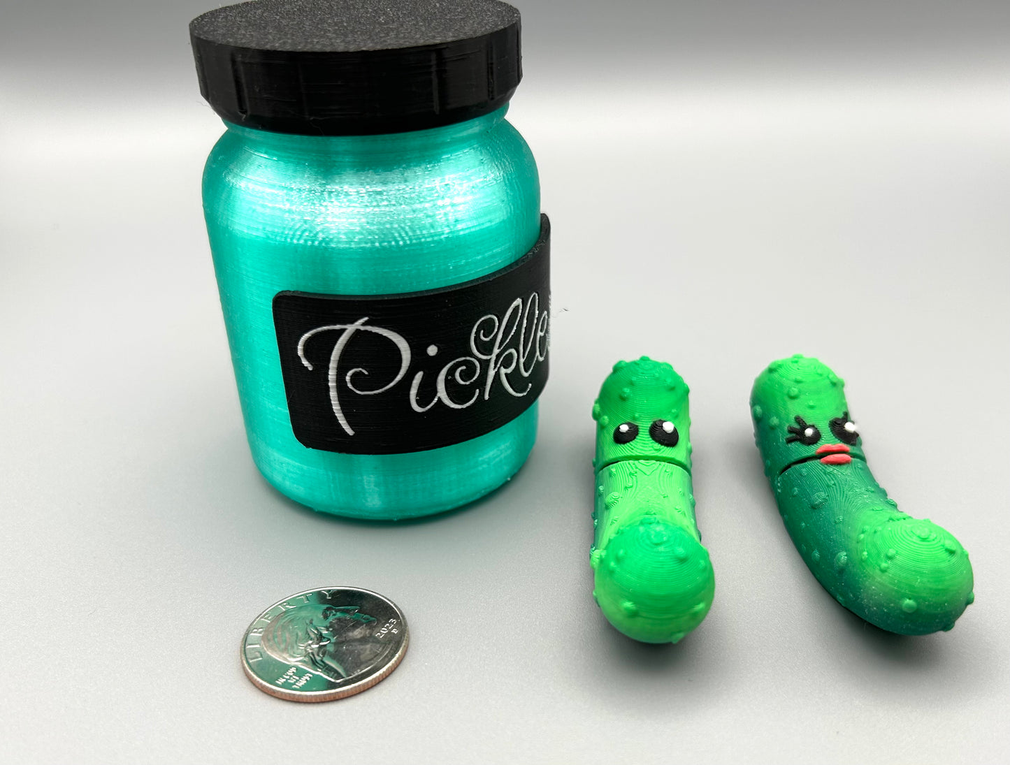 Pickle Jar with Pickle Munchies