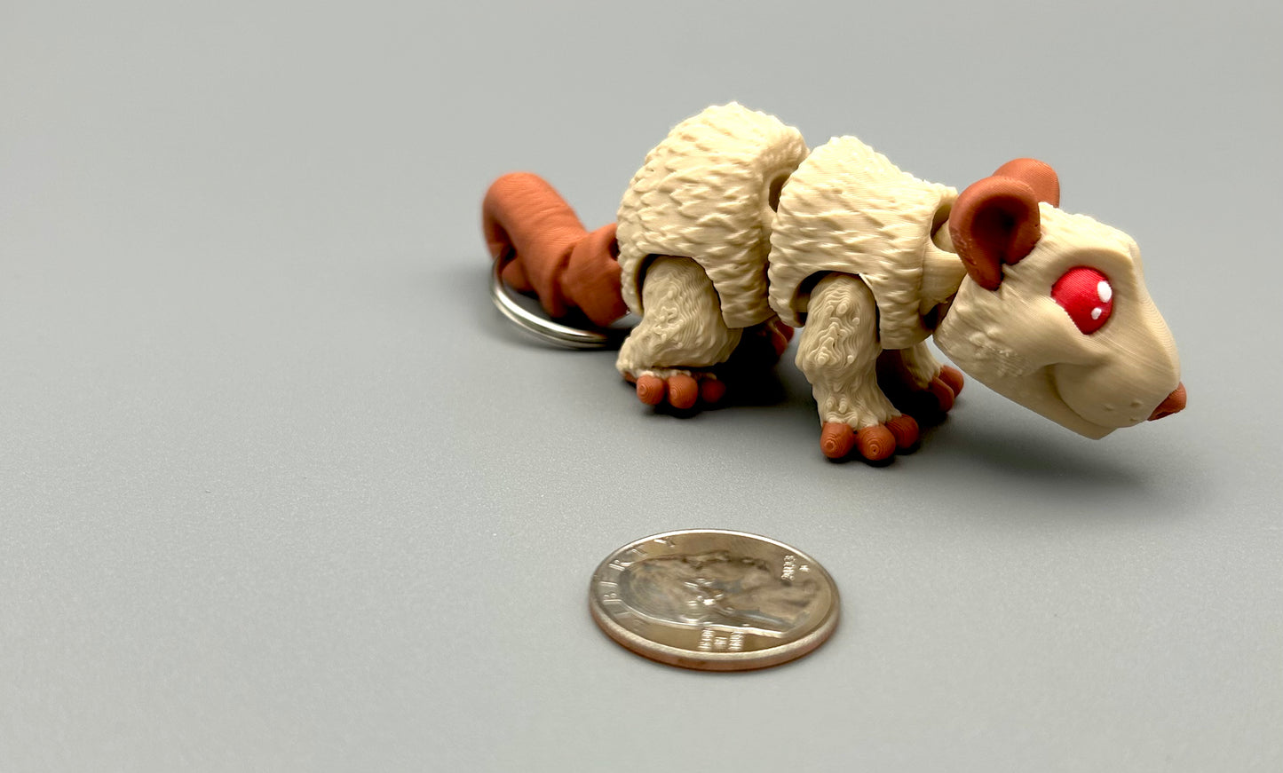 Rat Keychain