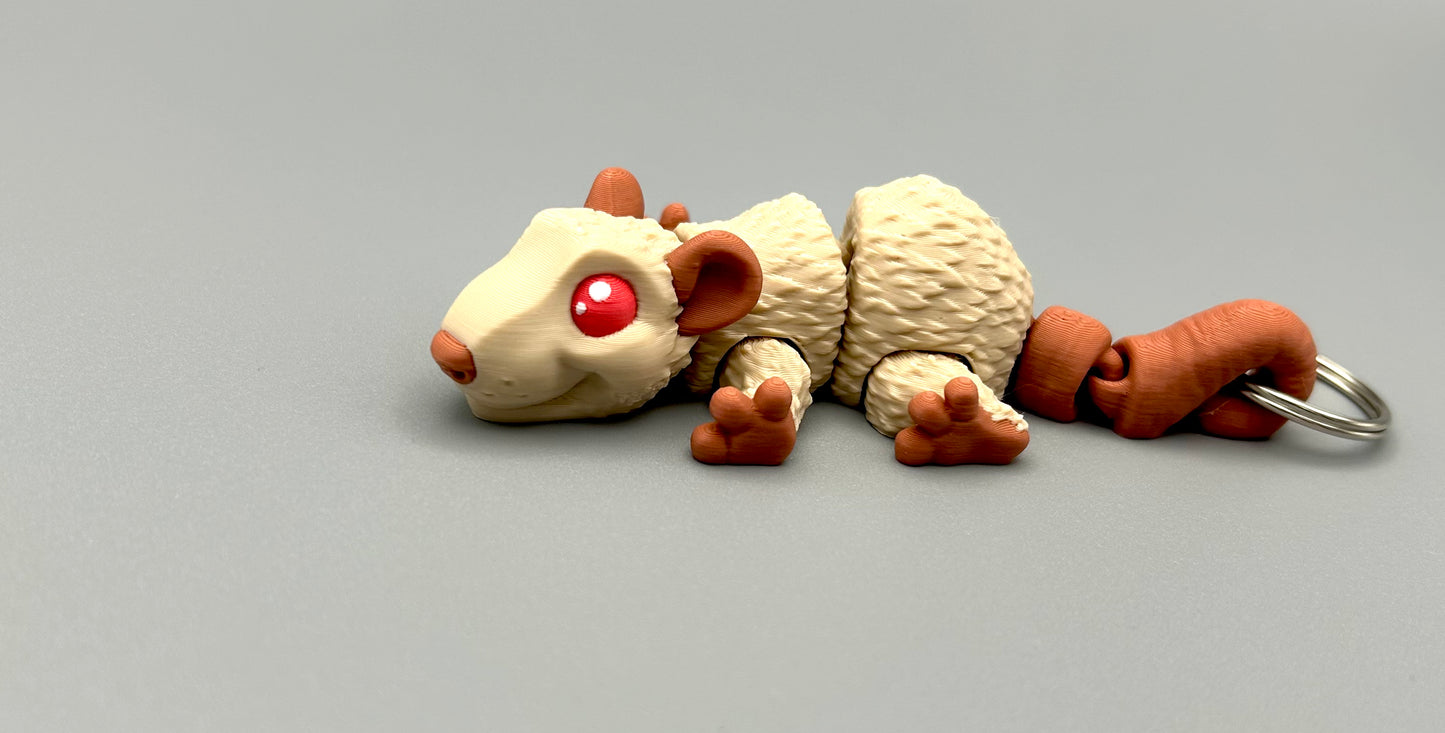 Rat Keychain