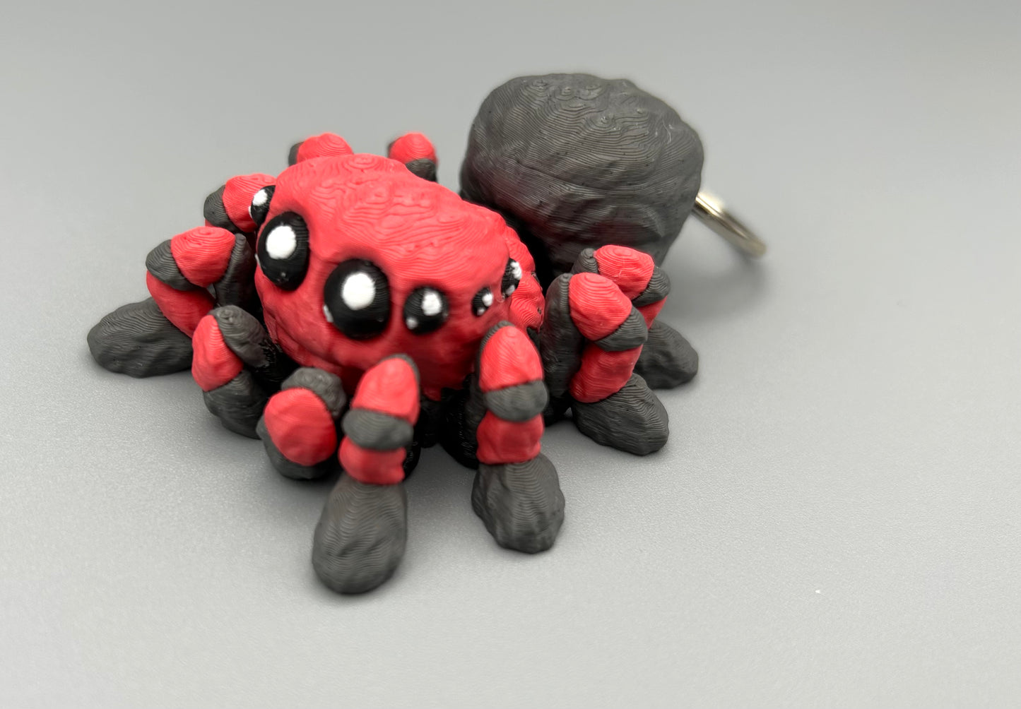 Magnetic Tarantula Spider Keychain